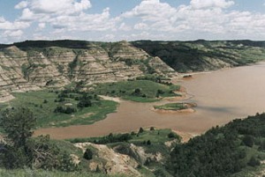 A view from Nightwalkers Butte. Photo by The Lewis and Clark Fort Mandan Foundation